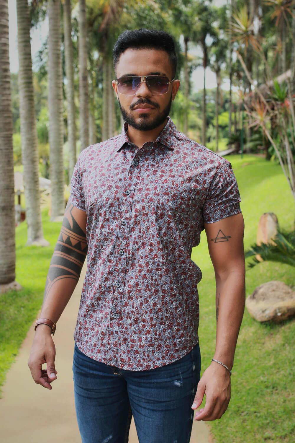 Camisa Slim Fit Ref 225 - invictacamisaria